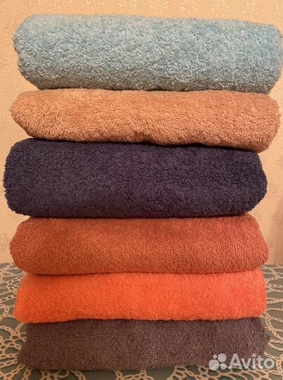 Махровые полотенца новые