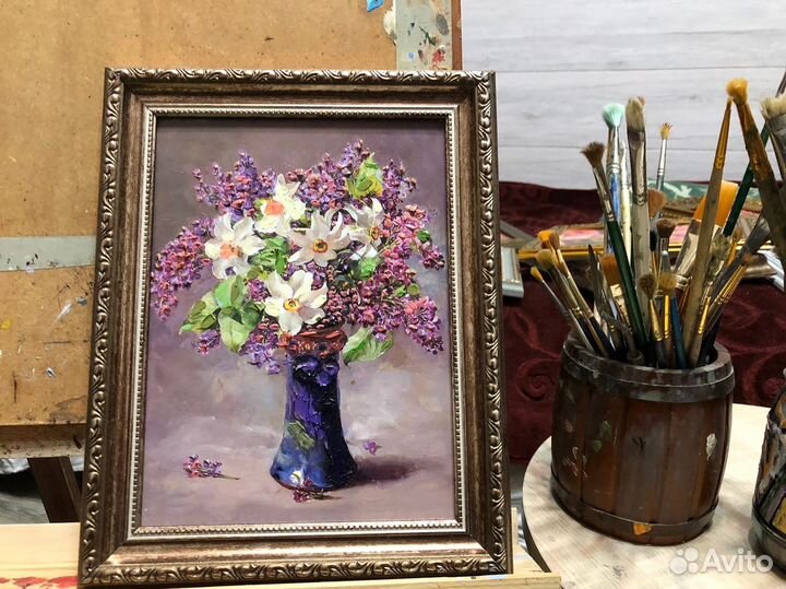 Картина холст масло