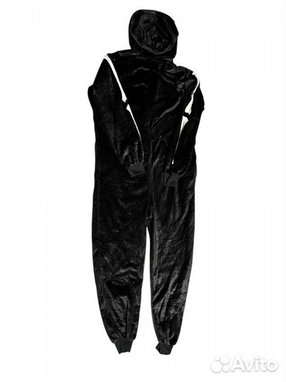 Пижама кигуруми goth скелет