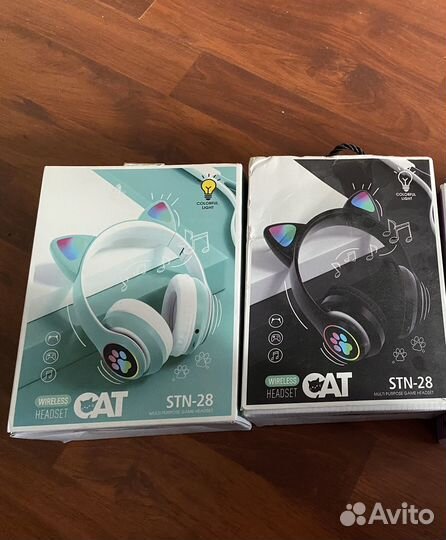 Наушники ушки CAT