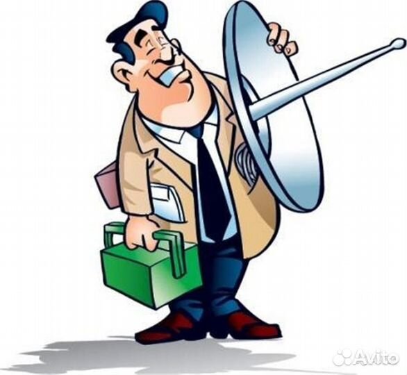 Установка Цифровых, Спутниковых и Эфирных антенн