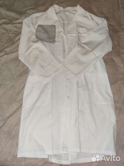 Белый халат мужской