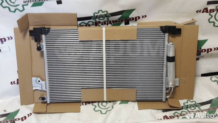 Радиатор кондиционера mitsubishi lancer/outlander