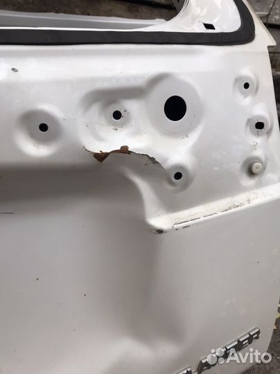 Крышка багажника mitsubishi outlander 3