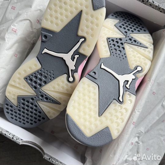 Nike air jordan 6 MVP shy pink (оригинал )