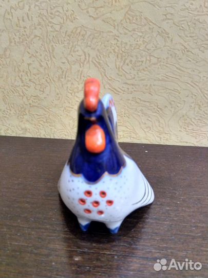 Солонка фарфоровая петушок