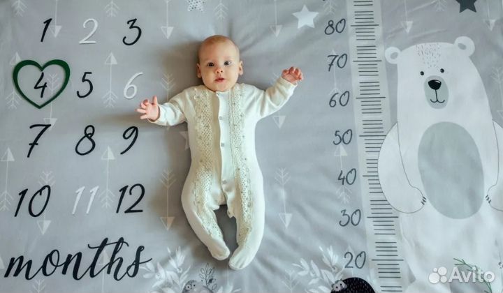 Плед для фотосессии малыша