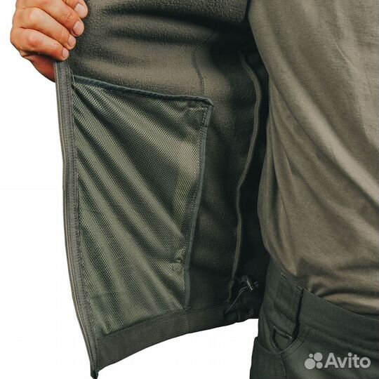 27437 Толстовка Дозор, флис, серый