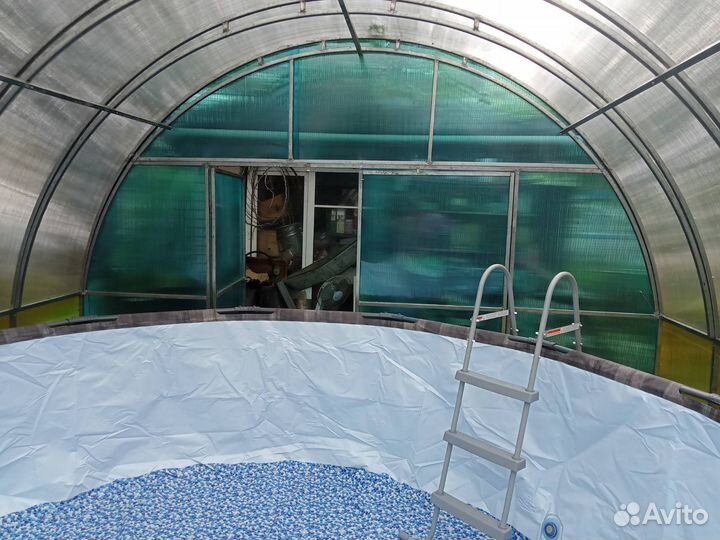 Павильон для бассейна высота 2700 4х4 цвет