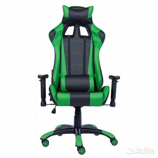 Кресло EverProf Lotus S9 Экокожа Зеленый/Черный