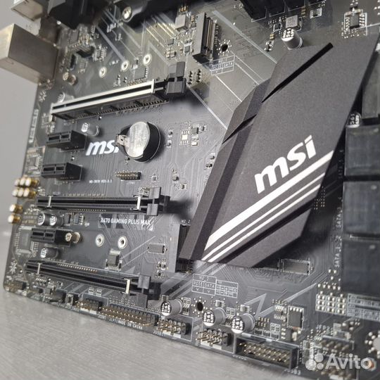 Материнская плата: MSI X470 gaming plus MAX