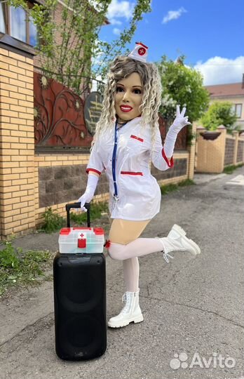 Ростовая кукла/аниматор. Михайлов.Медсестра.Мулаты