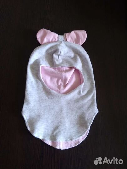 Шапка шлем для девочки