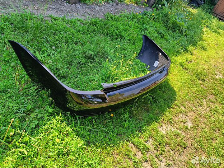 Задний бампер priora 1 седан цвет космос