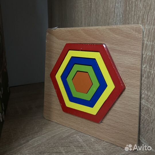 Новые игрушки. Пазл-вкладыш