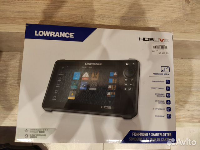 Эхолот Lowrance HDS live 9+ AI 3 in 1 ENG