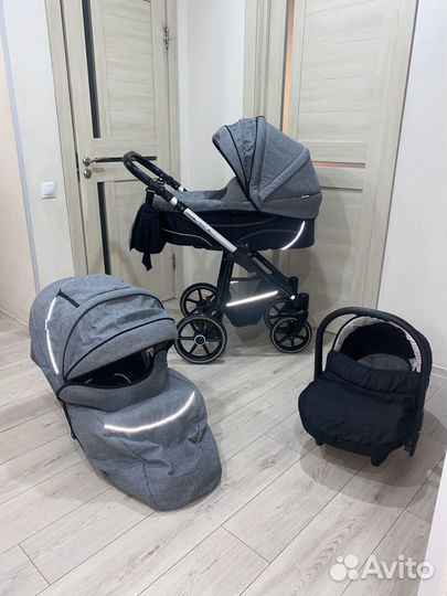 Коляска 3 в 1 noordline beatrice