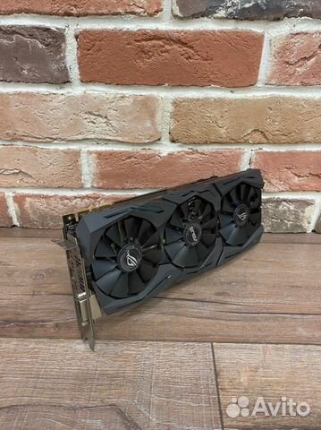 Видеокарта asus GeForce GTX 1080 ROG Strix 8 Гб