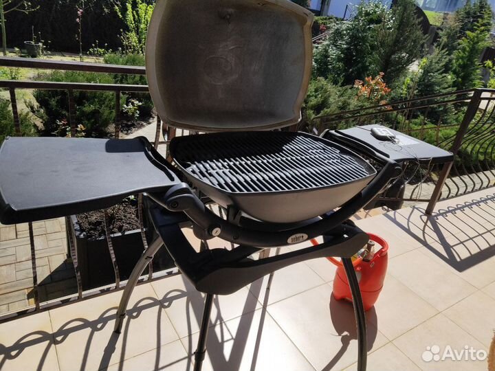 Газовый гриль weber q 2200 w/stand