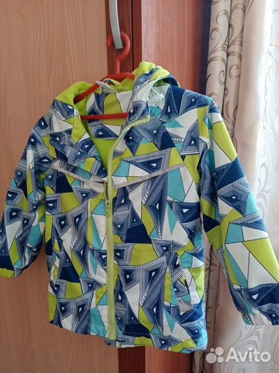 Ветровка детская на флисе