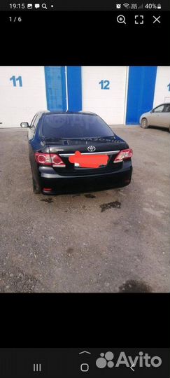 Toyota Corolla 1.6 AT, 2011, 190 км