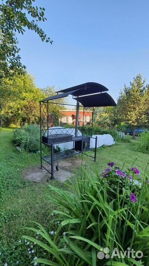 Беседка с мангалом