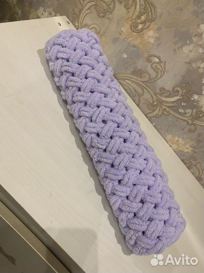 Плед детский вязаный ручная работа