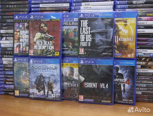 Игры PS4 (Playstation 4) Обмен на ваши диски объявление продам