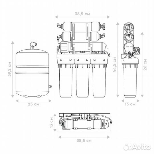Фильтр барьер профи Осмо 100 М Бoльшoй выбop.Aкцuя
