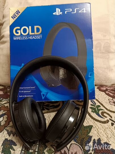 Гарнитура sony gold 7.1