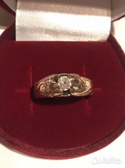 Старинное золотое кольцо