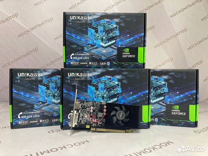 Видеокарты NVidia GT 1030 4GB (15 штук)