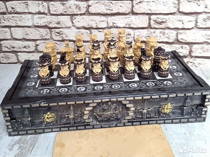 Шахматы Нарды Шашки ручной работы