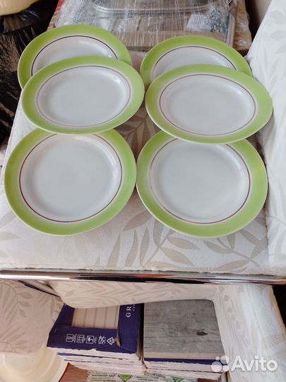 Фарфоровые тарелки СССР 20см