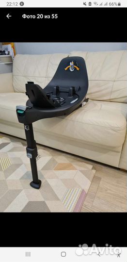 Cybex Spring Blossom автолюлька + база + адаптеры