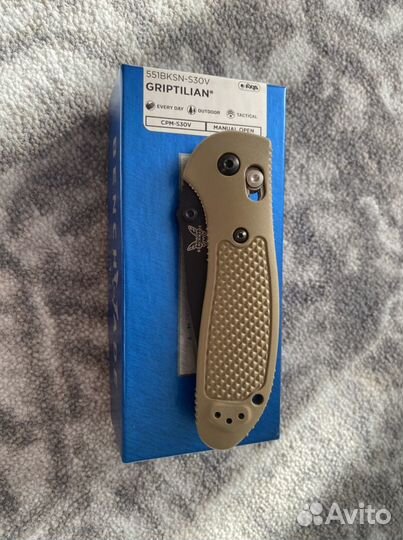 Нож benchmade griptilian s30v