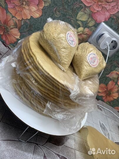 Медовые коржи