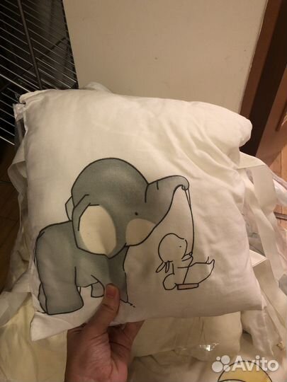 Бортики в детскую кроватку бу