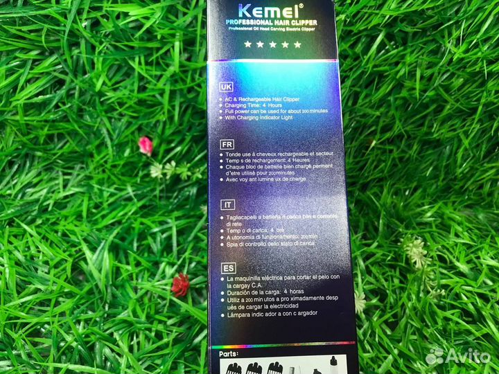 Машинка для стрижки волос Kemei KM-2619