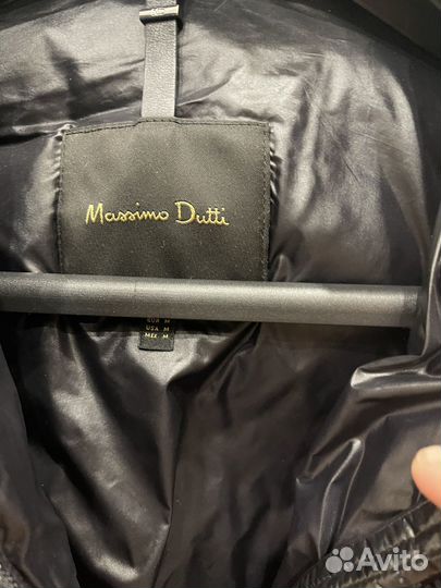 Massimo dutti пуховик m