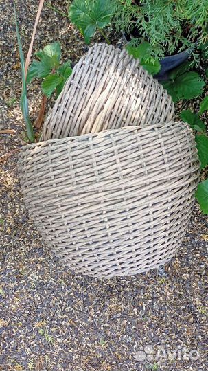 Кашпо из полиротанга, кашпо для цветов