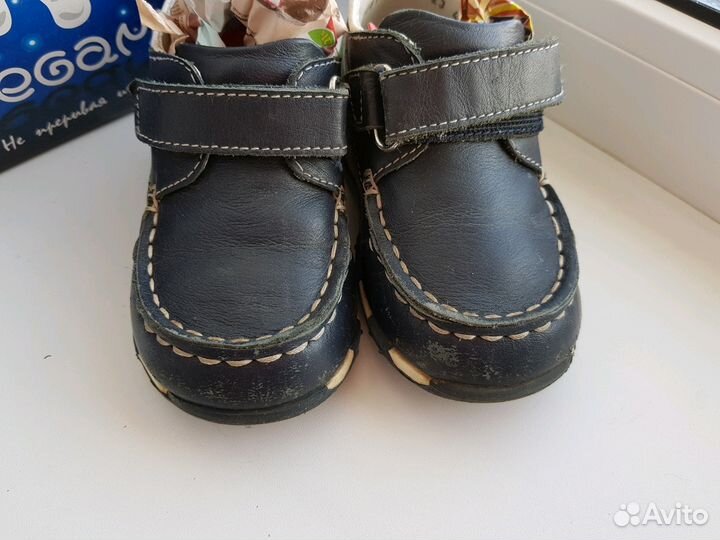 Туфли кожаные