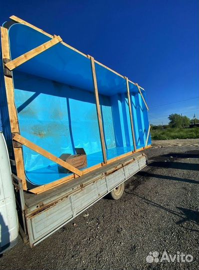 Бассейн 5м*3м*1.5м(из чаши полипропилена)