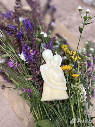 Ароматическая свеча ручной работы