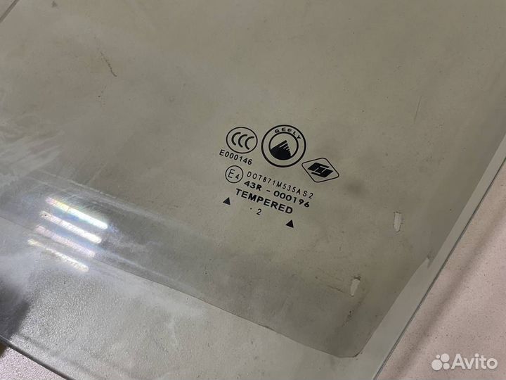 Стекло двери передней левой Geely MK 2008-2015