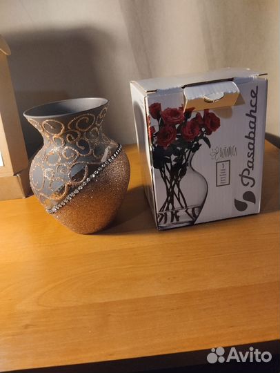 Ваза для цветов стекло