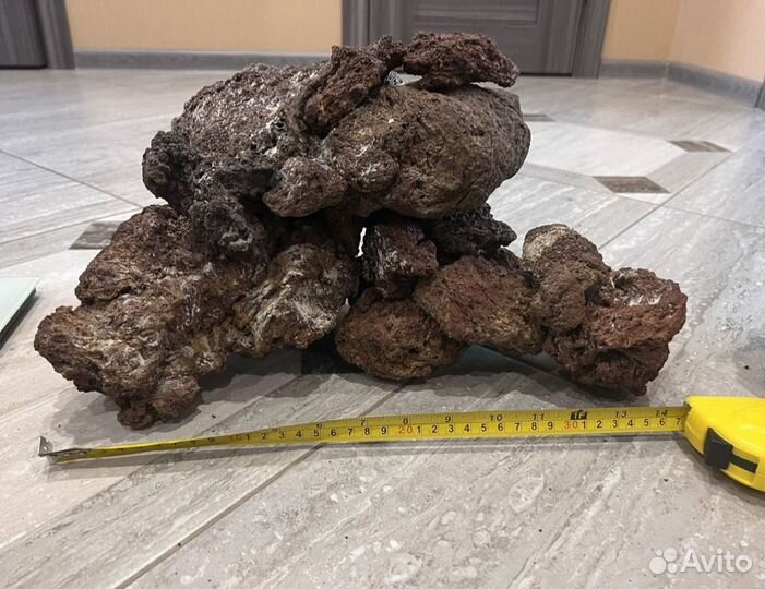 Лава вулканическая для аквариума