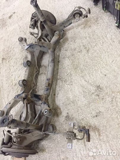 Задняя подвеска всборе на Volvo Xc 60