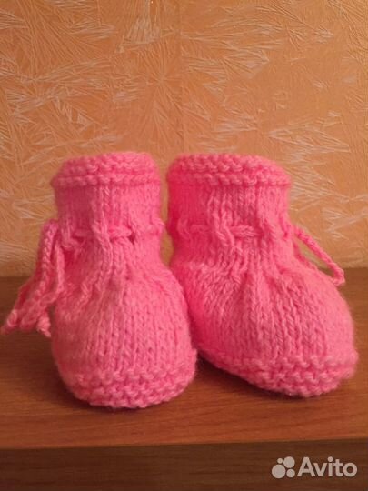 Пинетки вязаные