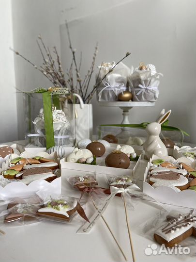 Куличи на заказ и имбирные пряники Пасха